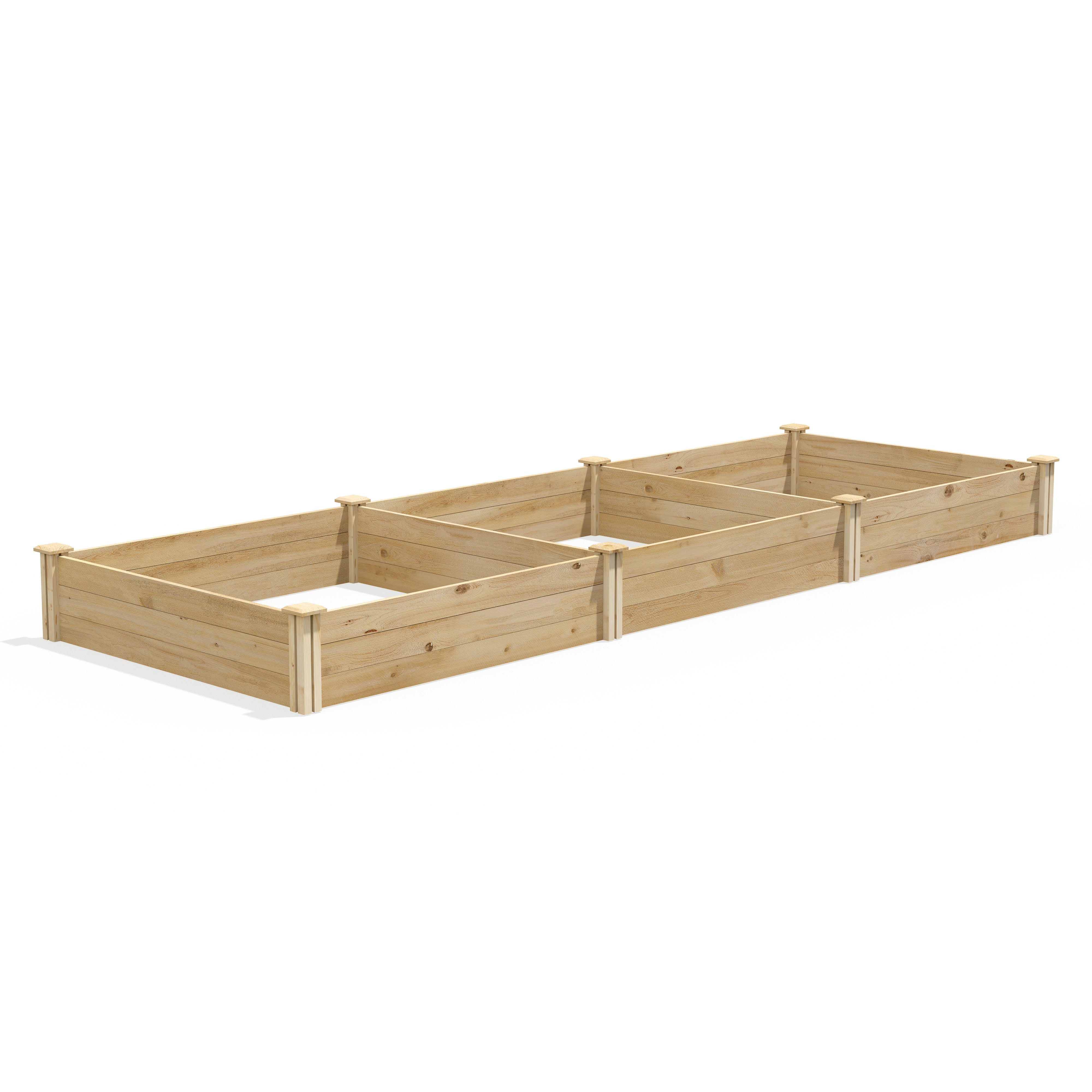 greenes-fence-premium-cedar-raised-garden-bed-4-ft-x-12-ft-x-10-5-in-3-4-in-thic image 2