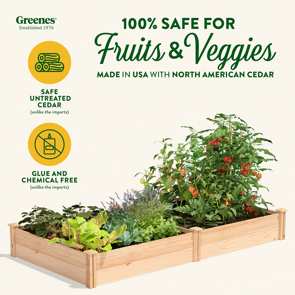 greenes-fence-premium-cedar-raised-garden-bed-3-ft-x-6-ft-x-11-in-3-4-in-thick-r image 3