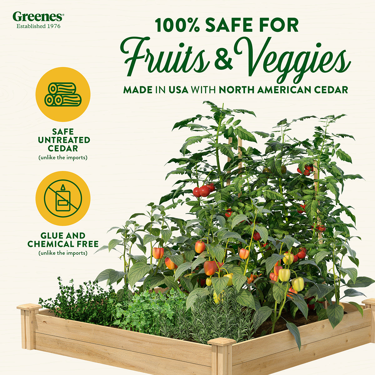 greenes-fence-premium-cedar-raised-garden-bed-4-ft-x-4-ft-x-7-in-3-4-in-thick-rc image 3