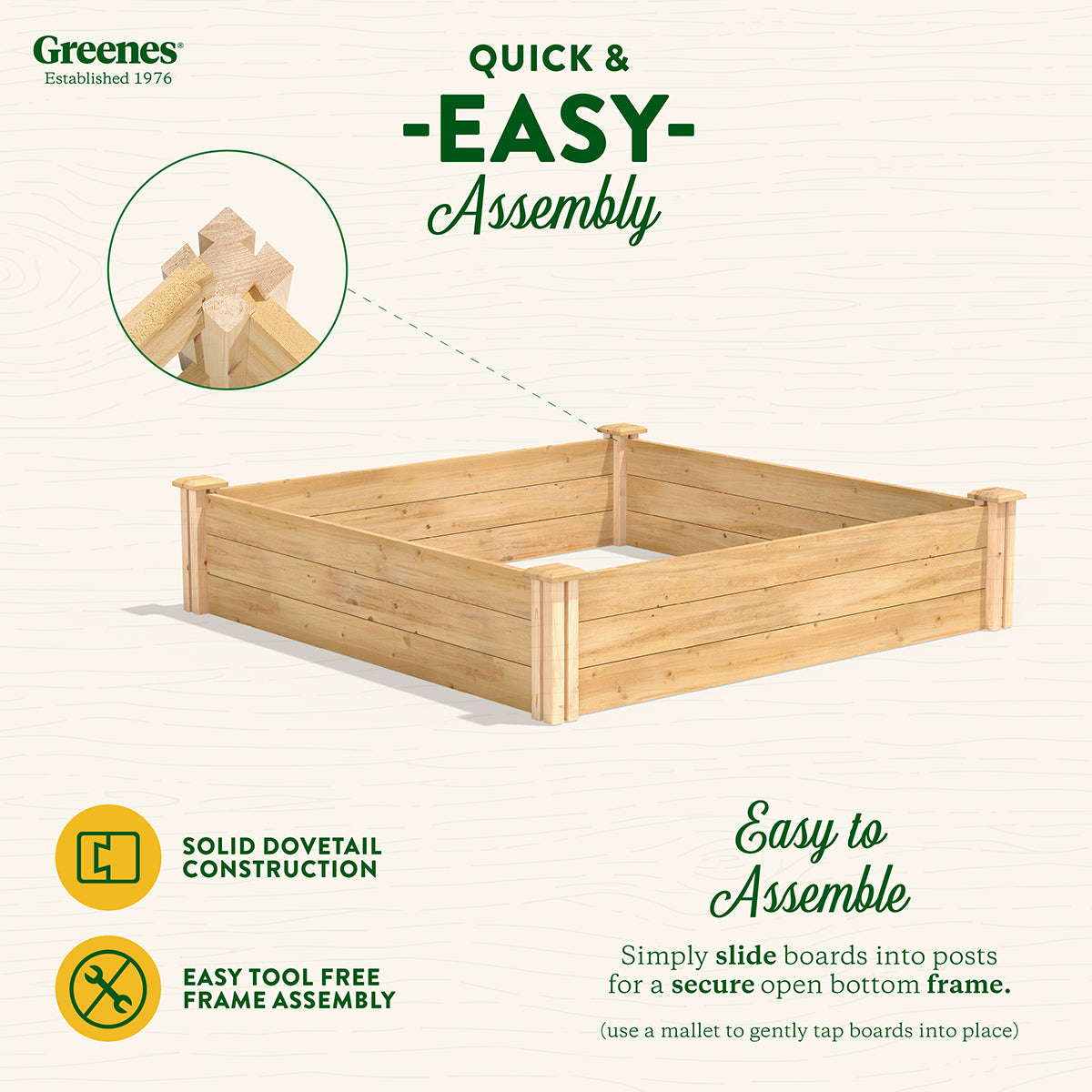 greenes-fence-premium-cedar-raised-garden-bed-4-ft-x-4-ft-x-10-5-in-rc4t12b image 4