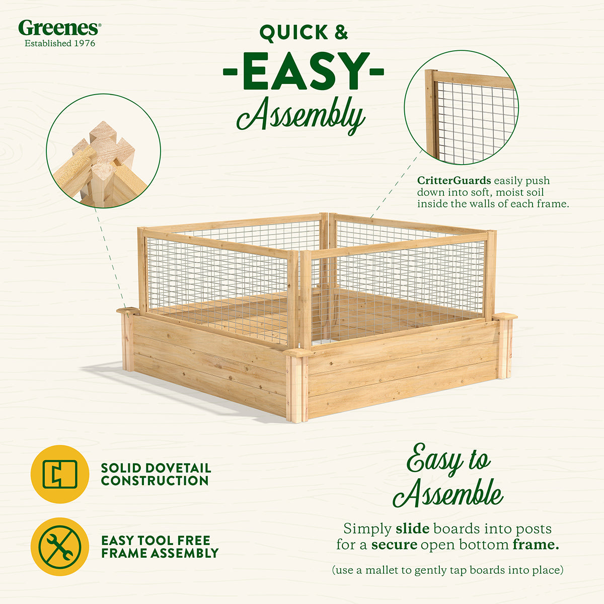 greenes-fence-premium-cedar-raised-garden-bed-with-critterguard-cedar-fence-syst image 4