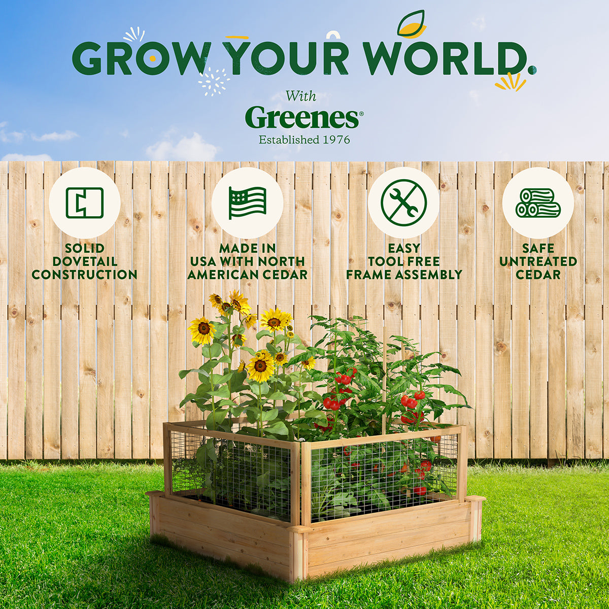 greenes-fence-premium-cedar-raised-garden-bed-with-critterguard-cedar-fence-syst image 8