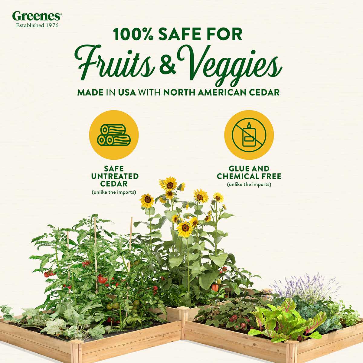 greenes-fence-premium-cedar-raised-garden-bed-2-tiered-4-ft-x-12-ft-3-4-in-thick image 3