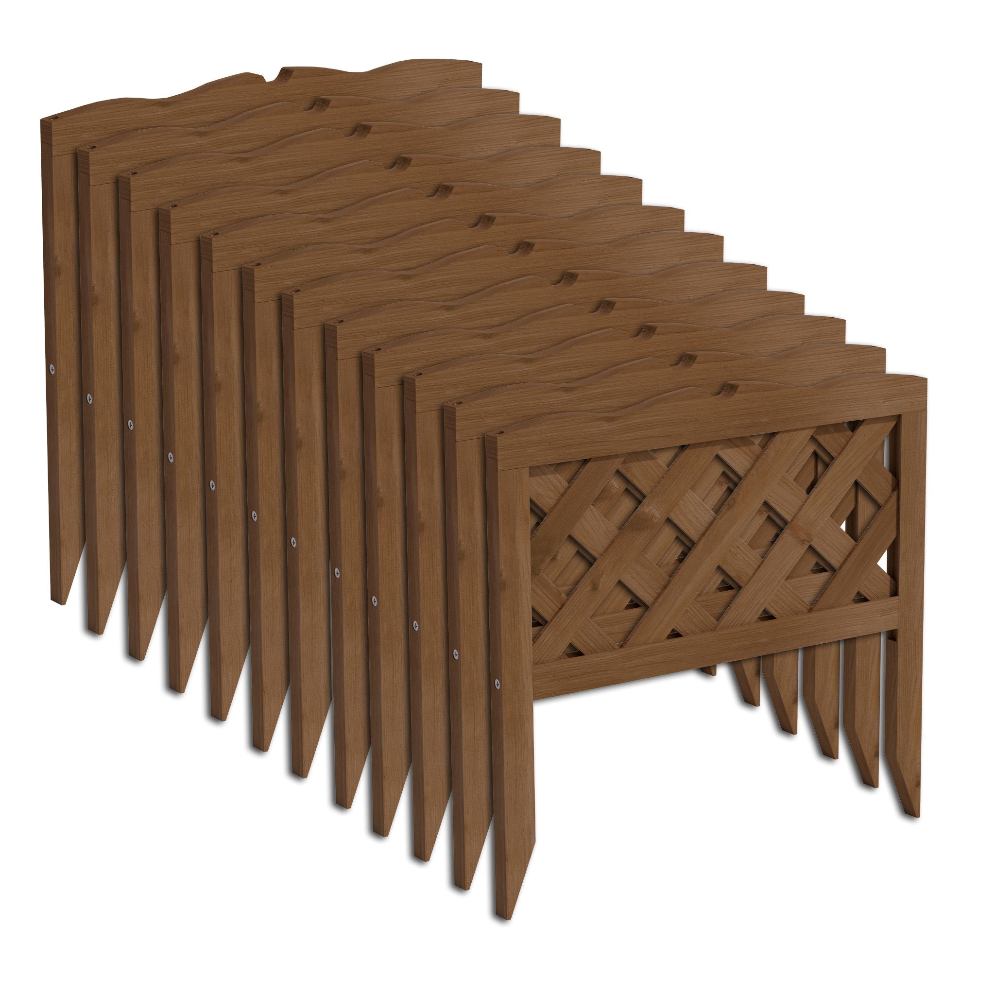 greenes-fence-lattice-picket-border-fence-19-5-in-x-19-in-rc571 image 2