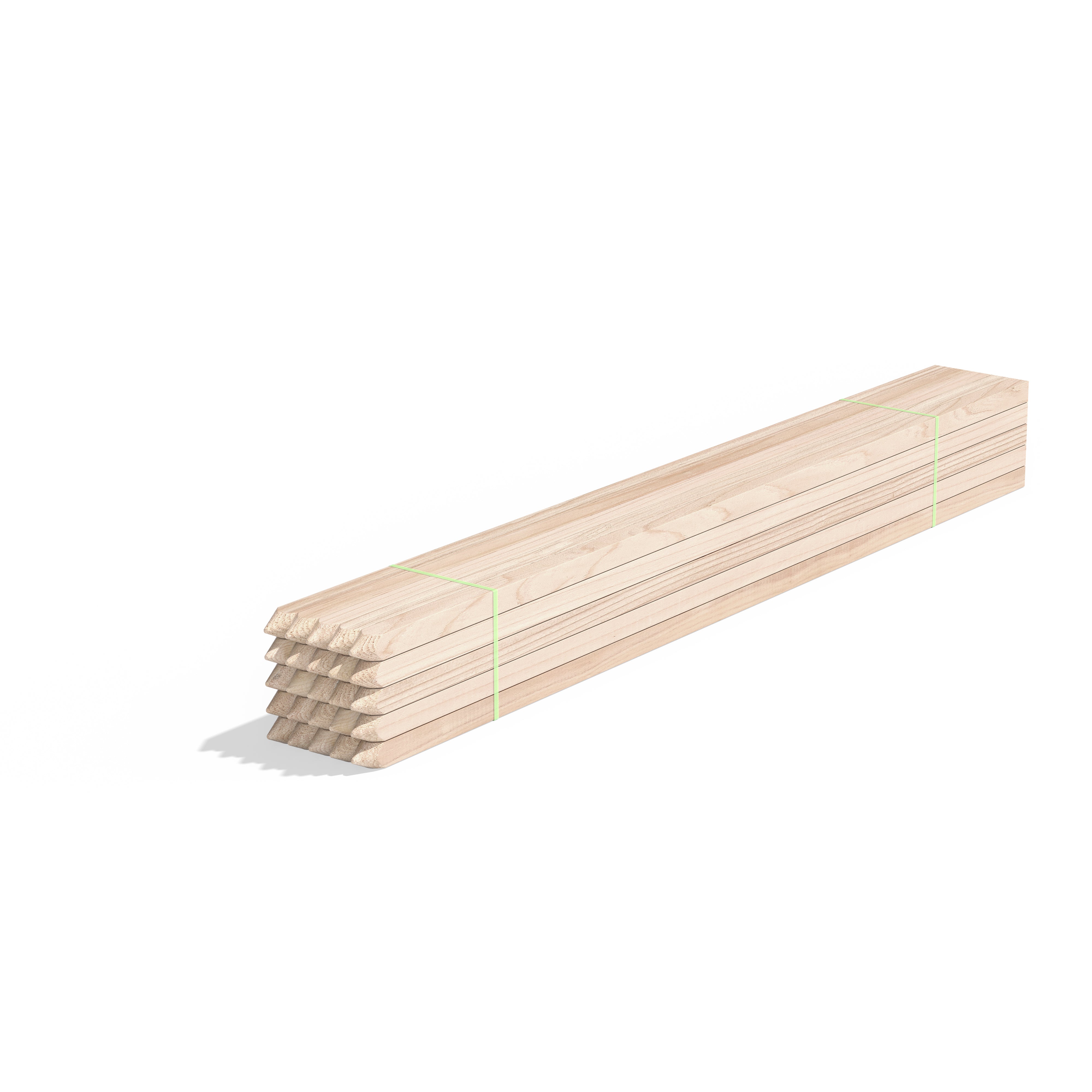 greenes-fence-rc83n-3-ft-wooden-garden-stake-3-4-in-x-3-4-in-untreated-pointed-e image 1