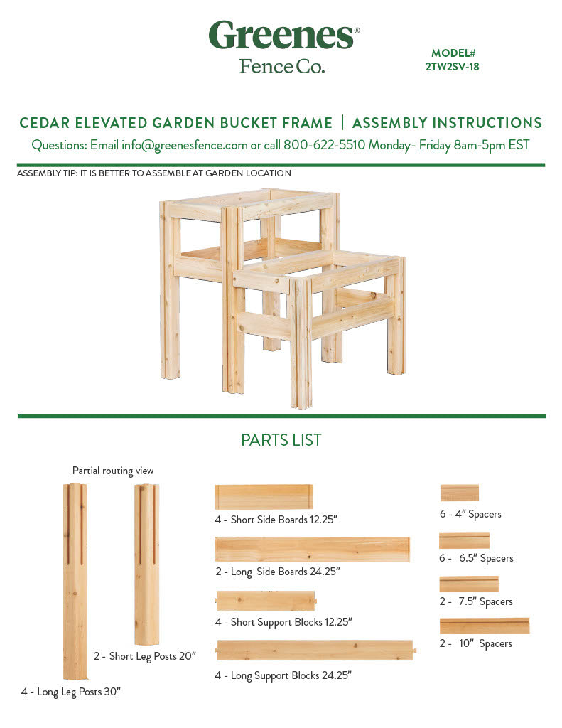greenes-fence-two-tier-four-bucket-elevated-cedar-garden-frame-30-in-x-28-in-x-3 image 7
