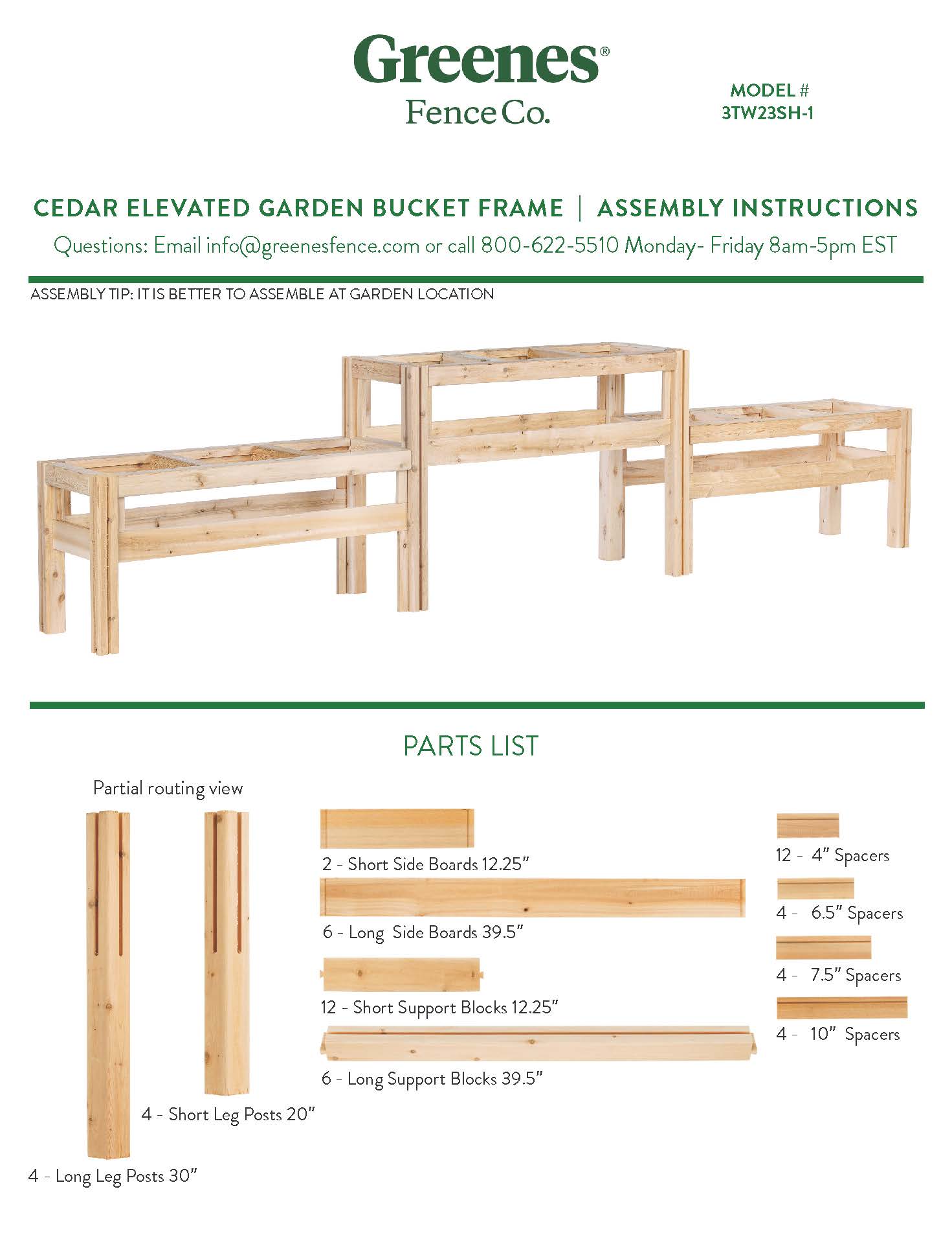 greenes-fence-two-tier-nine-bucket-elevated-cedar-wood-garden-frame-125-in-x-16- image 7