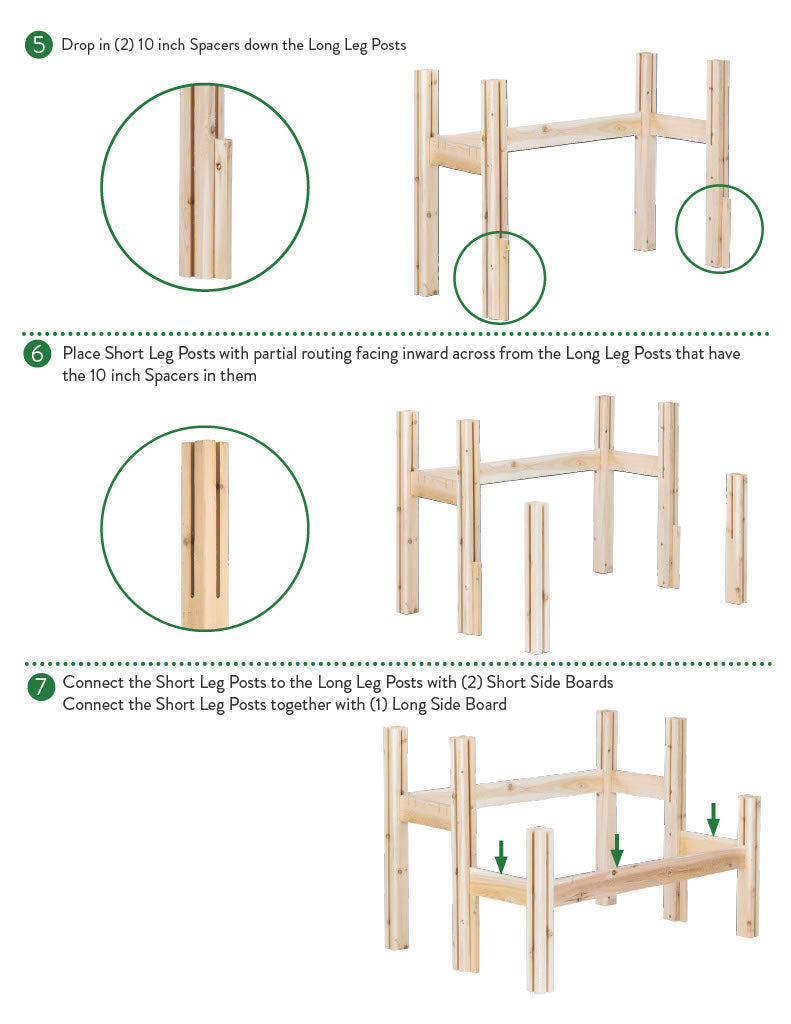 greenes-fence-two-tier-six-bucket-elevated-cedar-wood-garden-frame-43-in-x-30-in image 8