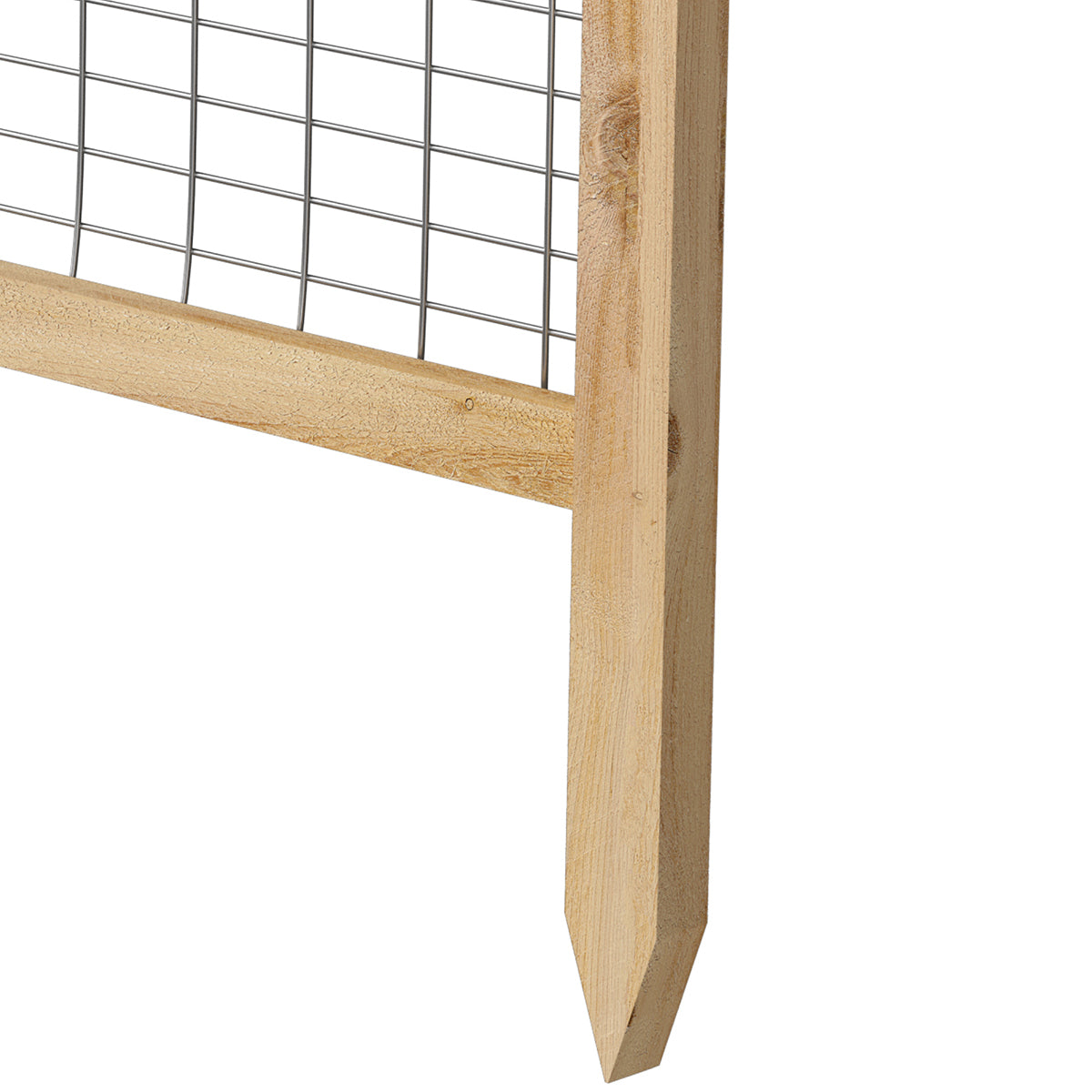 greenes-fence-critterguard-cedar-fence-set-for-4-ft-x-8-ft-raised-bed-rccg8pk image 4