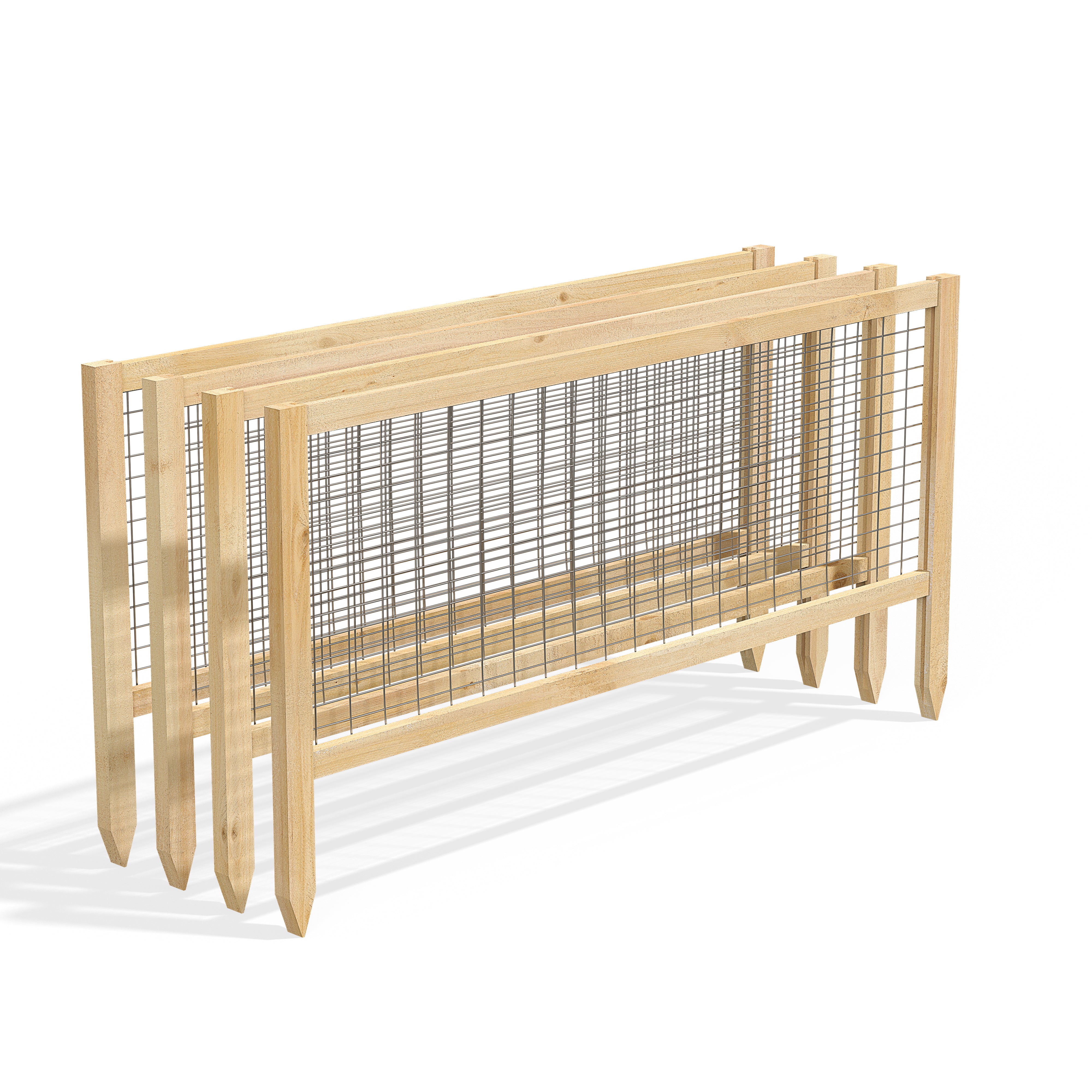 greenes-fence-critterguard-cedar-fence-panel-45-in-x-23-5-in-model-rccg image 2