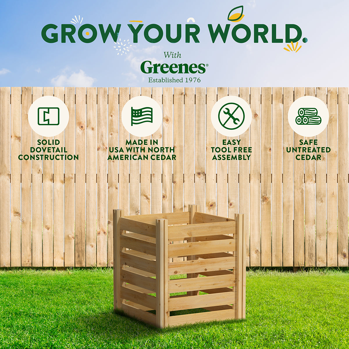 greenes-fence-2-ft-wide-premium-cedar-wood-composter-3-4-in-thick-multiple-lengt image 8