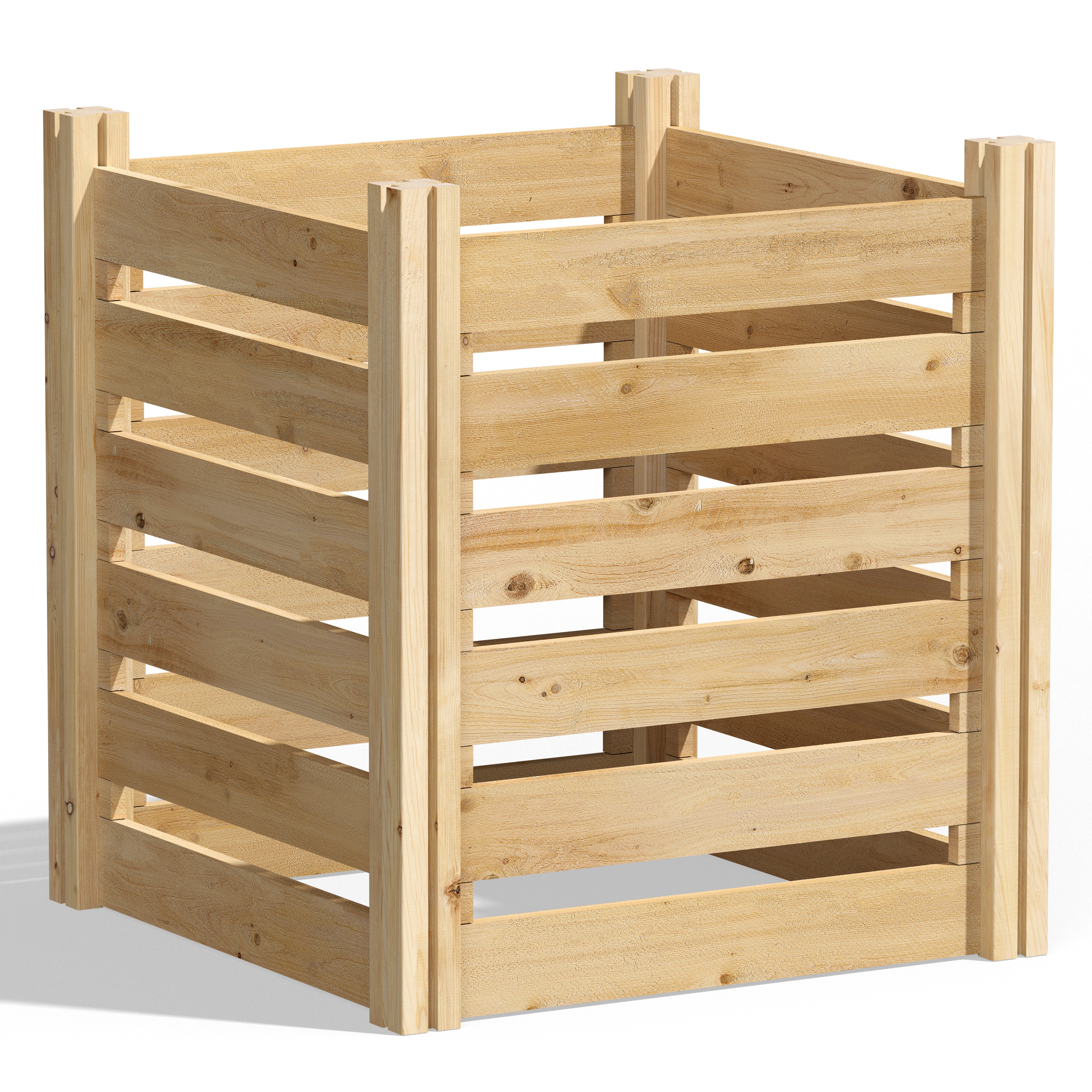 greenes-fence-2-ft-wide-premium-cedar-wood-composter-3-4-in-thick-multiple-lengt image 1