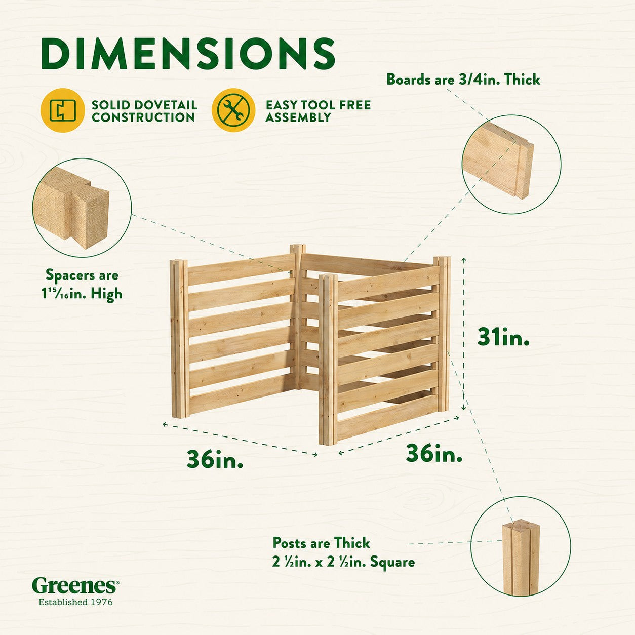 greenes-fence-premium-cedar-outdoor-air-conditioning-cover-privacy-screen-3-4-in image 7