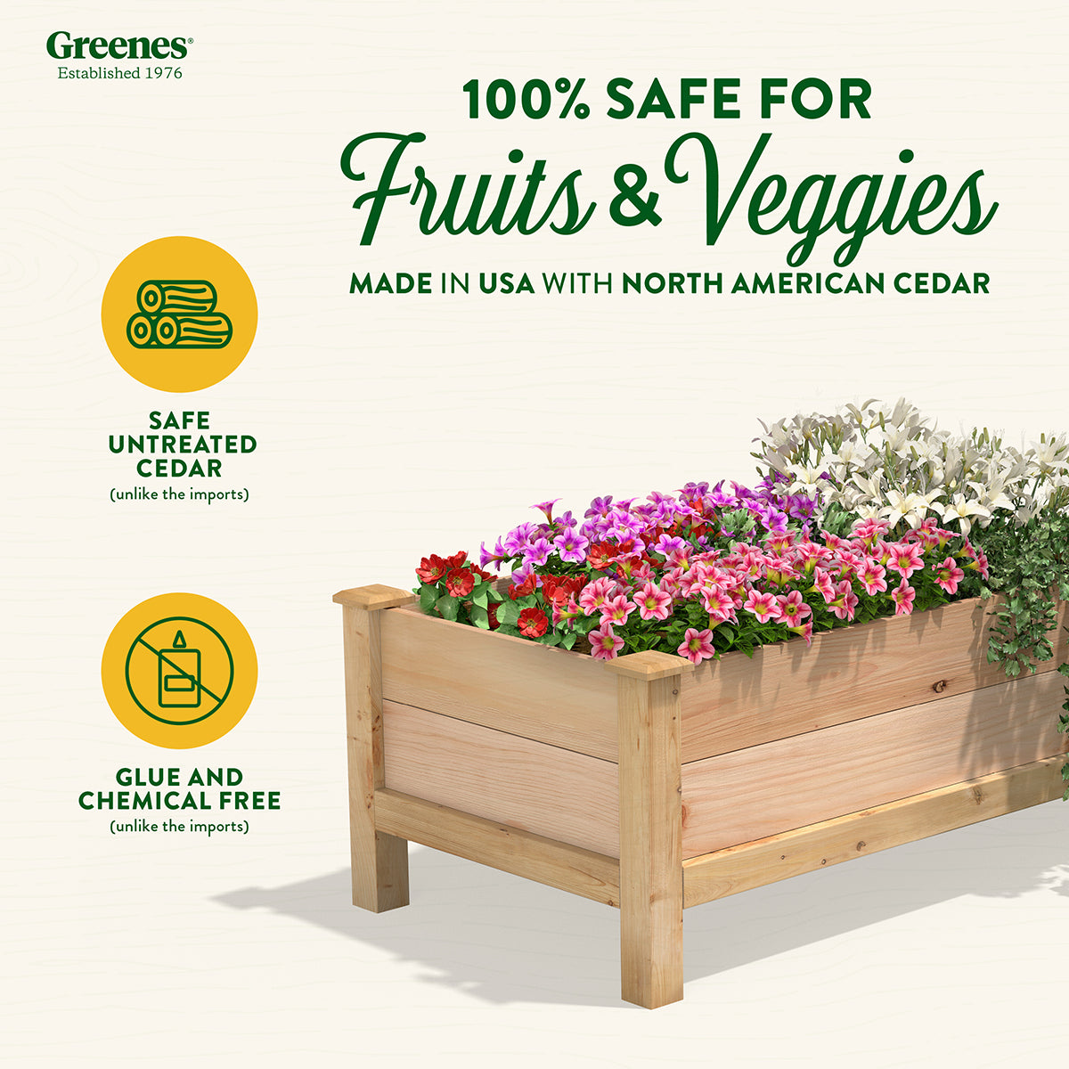 greenes-fence-premium-cedar-elevated-garden-bed-24-in-x-48-in-x-19-in-3-4-in-thi image 3