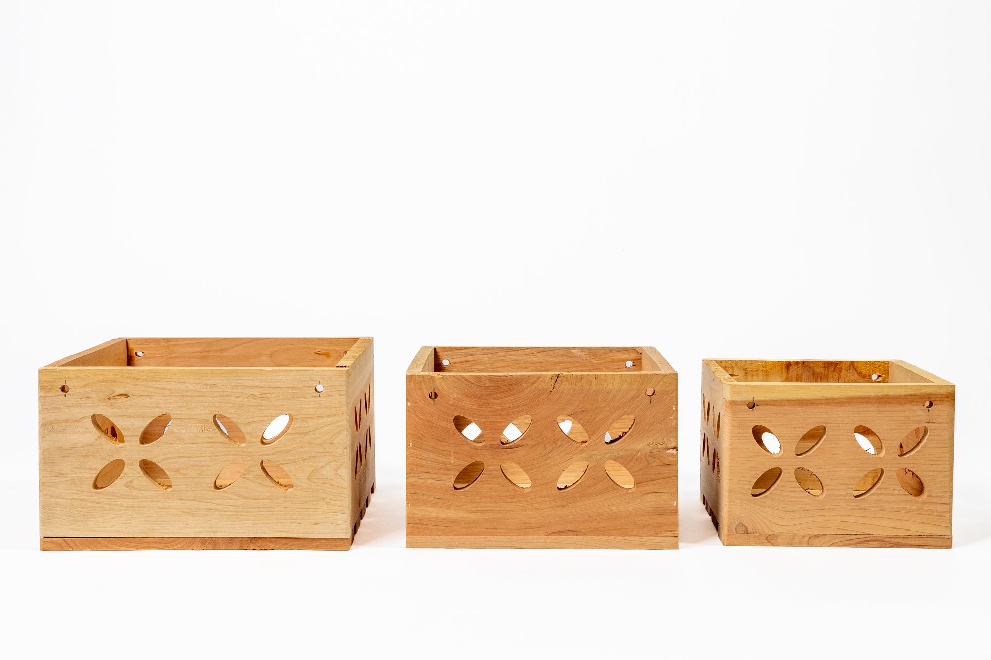 greenes-fence-aromatic-cedar-orchid-display-box-set-with-floral-cutouts-3-assort image 2