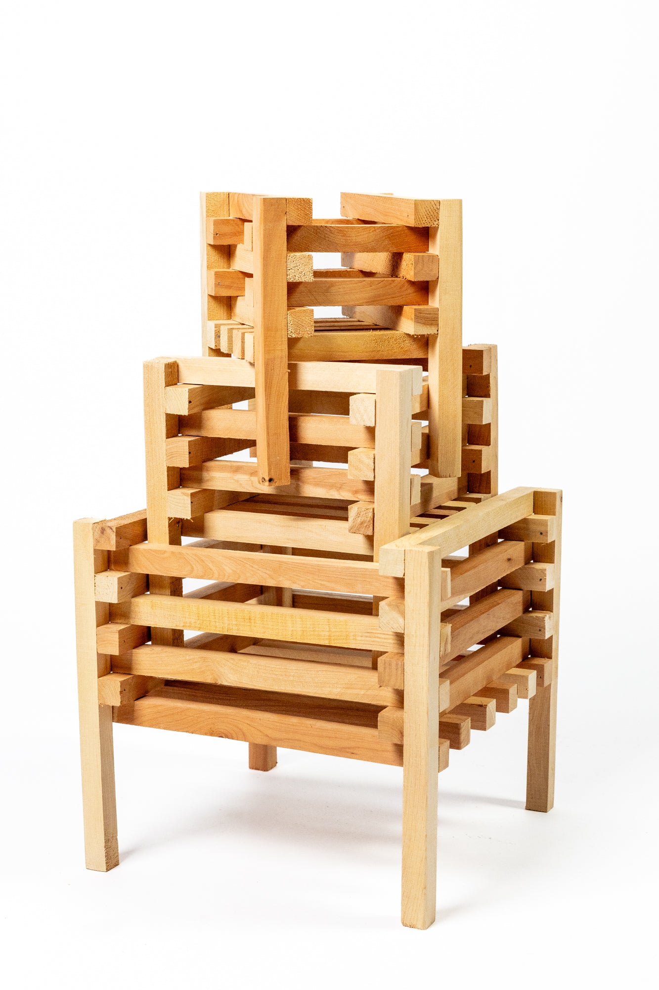greenes-fence-aromatic-cedar-elevated-orchid-display-stand-set-rcp3l image 3