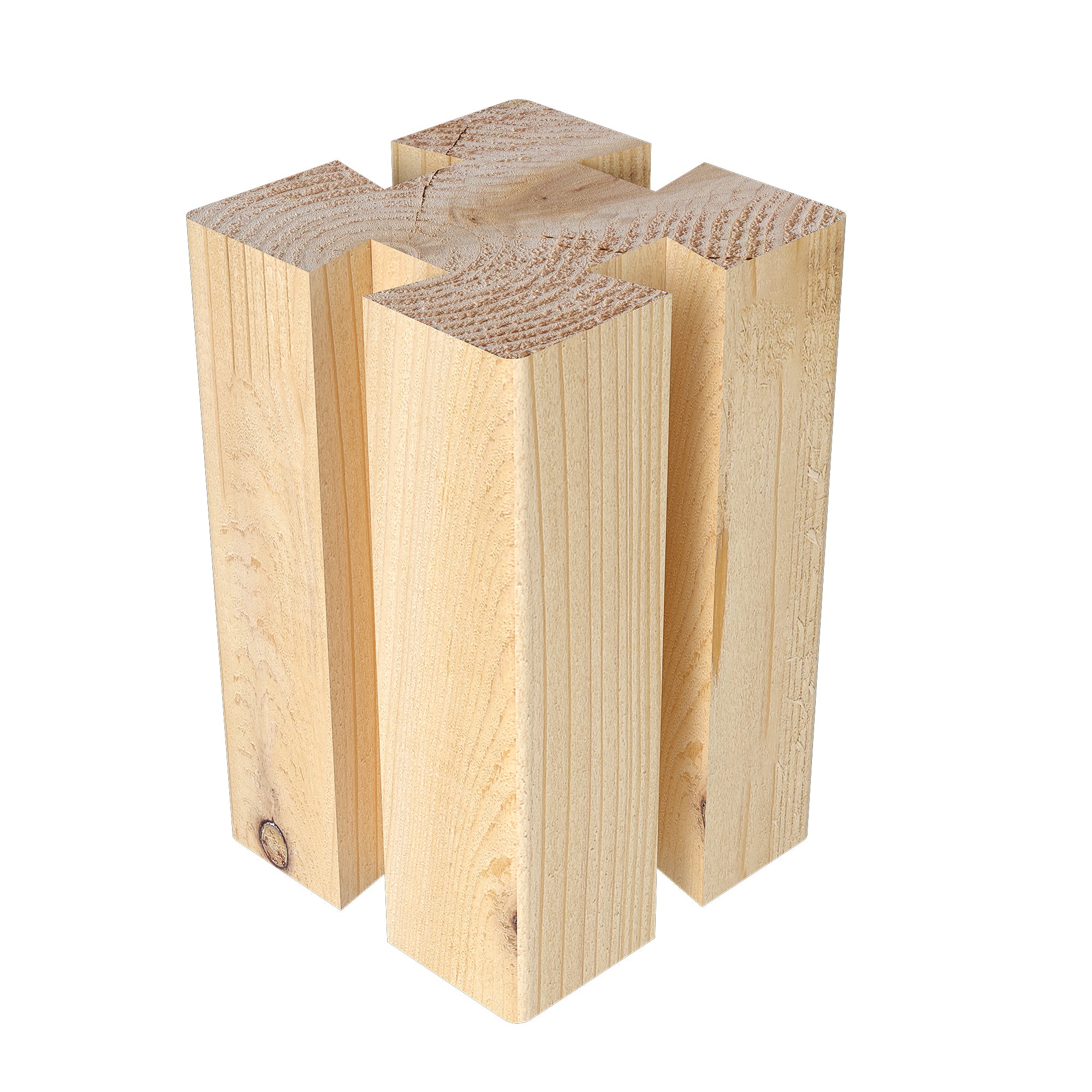 greenes-fence-premium-cedar-short-post-6-in-x-2-5-in-x-2-5-in-rcsp image 1