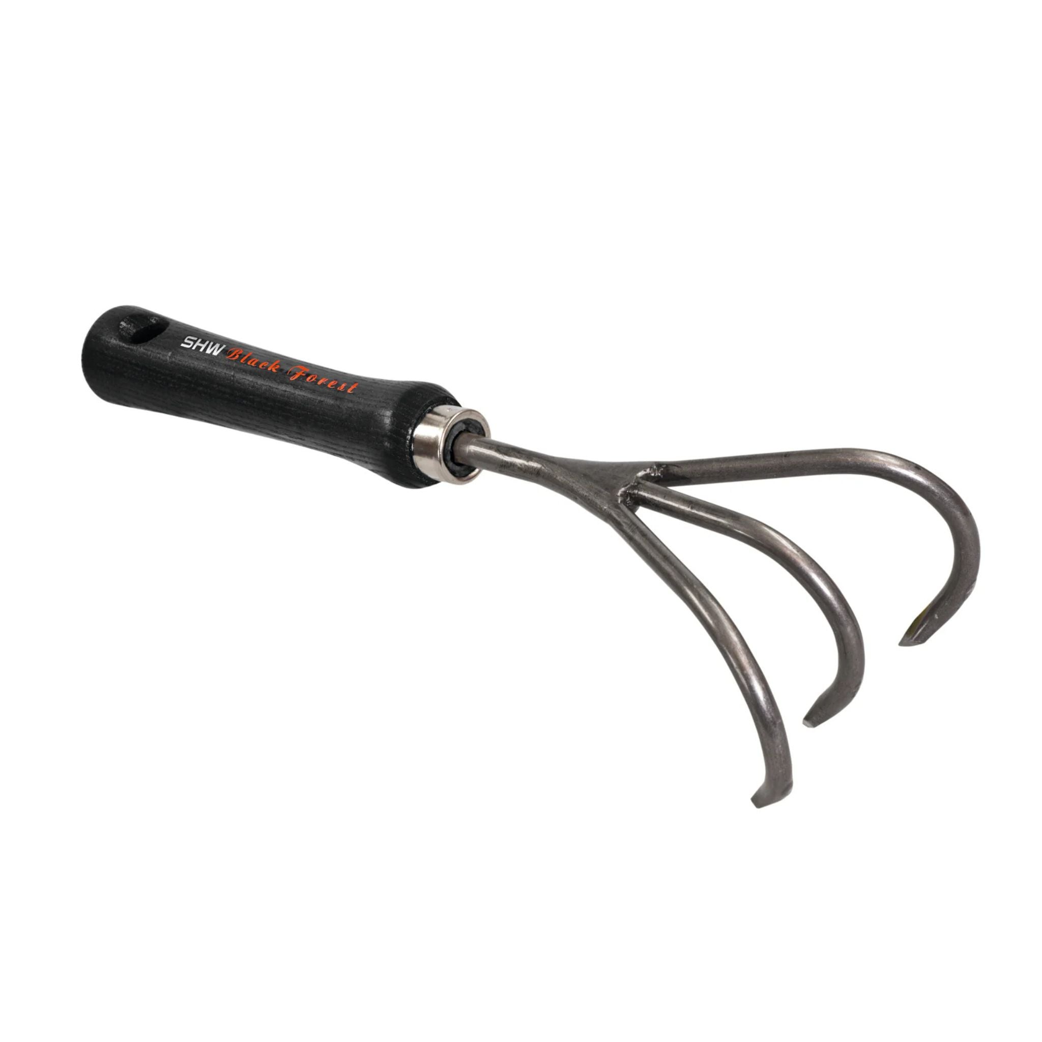 shw-small-hand-claw-cultivator-3-tine-ash-wood-handle image 1