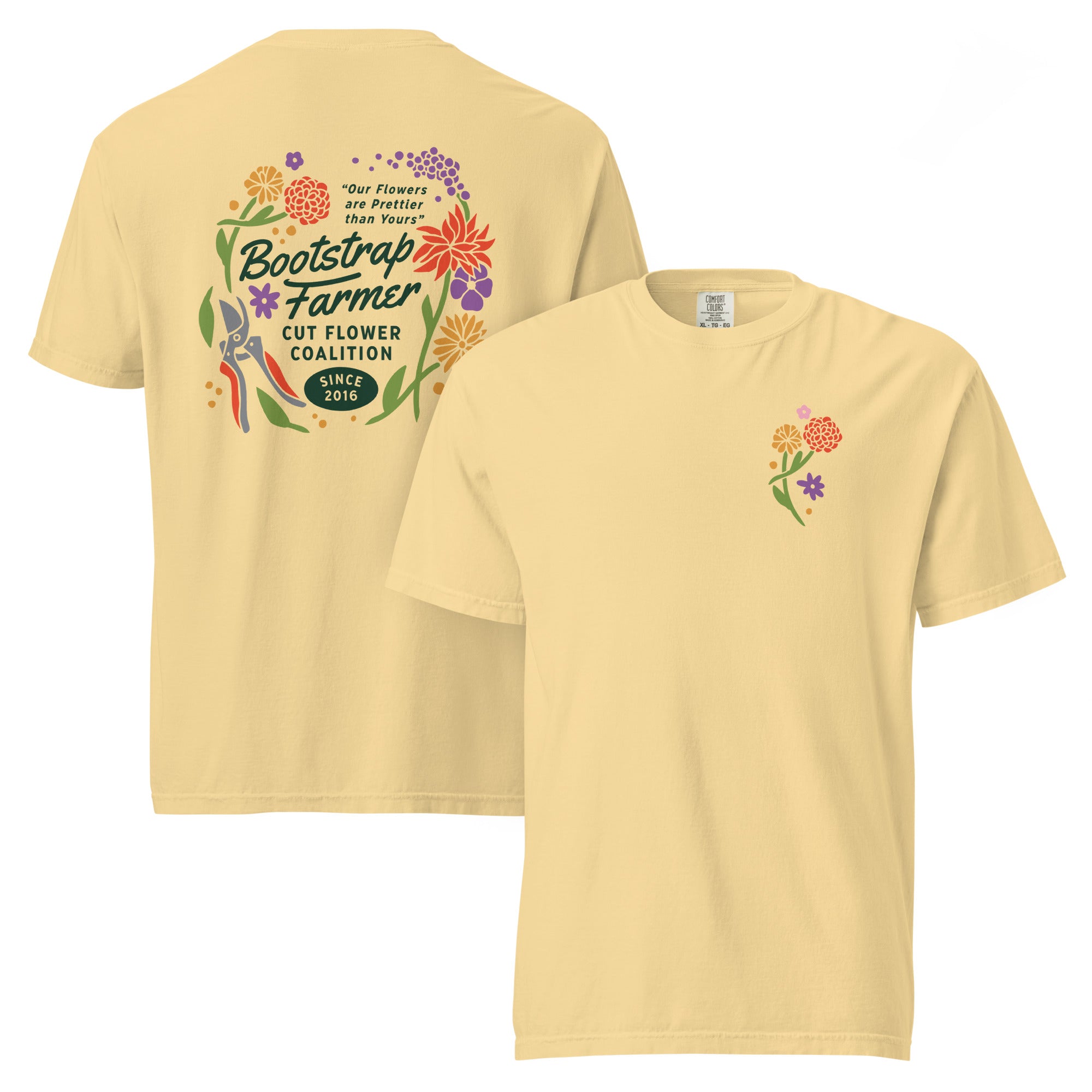 bootstrap-farmer-cut-flower-coalition-unisex-t-shirt-100-ring-spun-cotton image 8