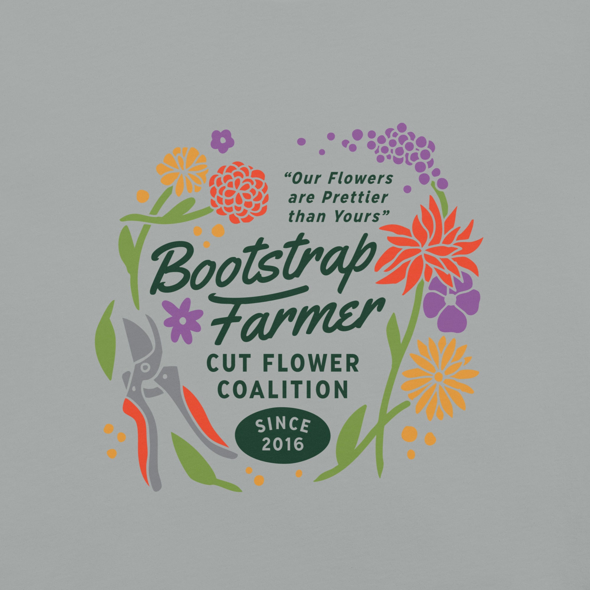 bootstrap-farmer-cut-flower-coalition-unisex-t-shirt-100-ring-spun-cotton image 2