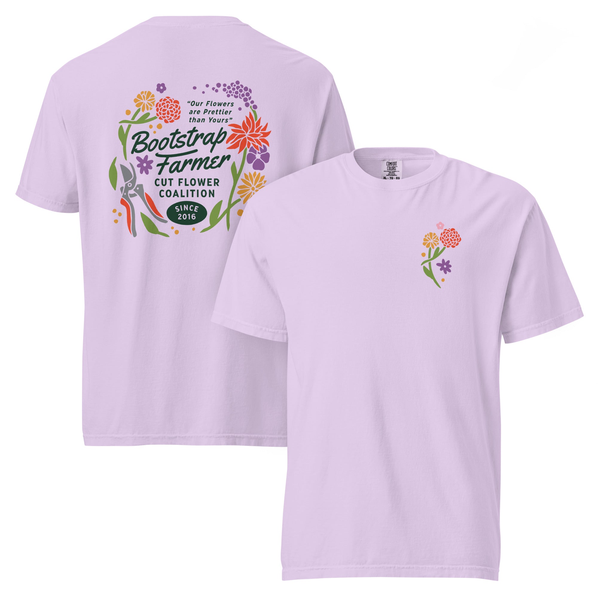 bootstrap-farmer-cut-flower-coalition-unisex-t-shirt-100-ring-spun-cotton image 7