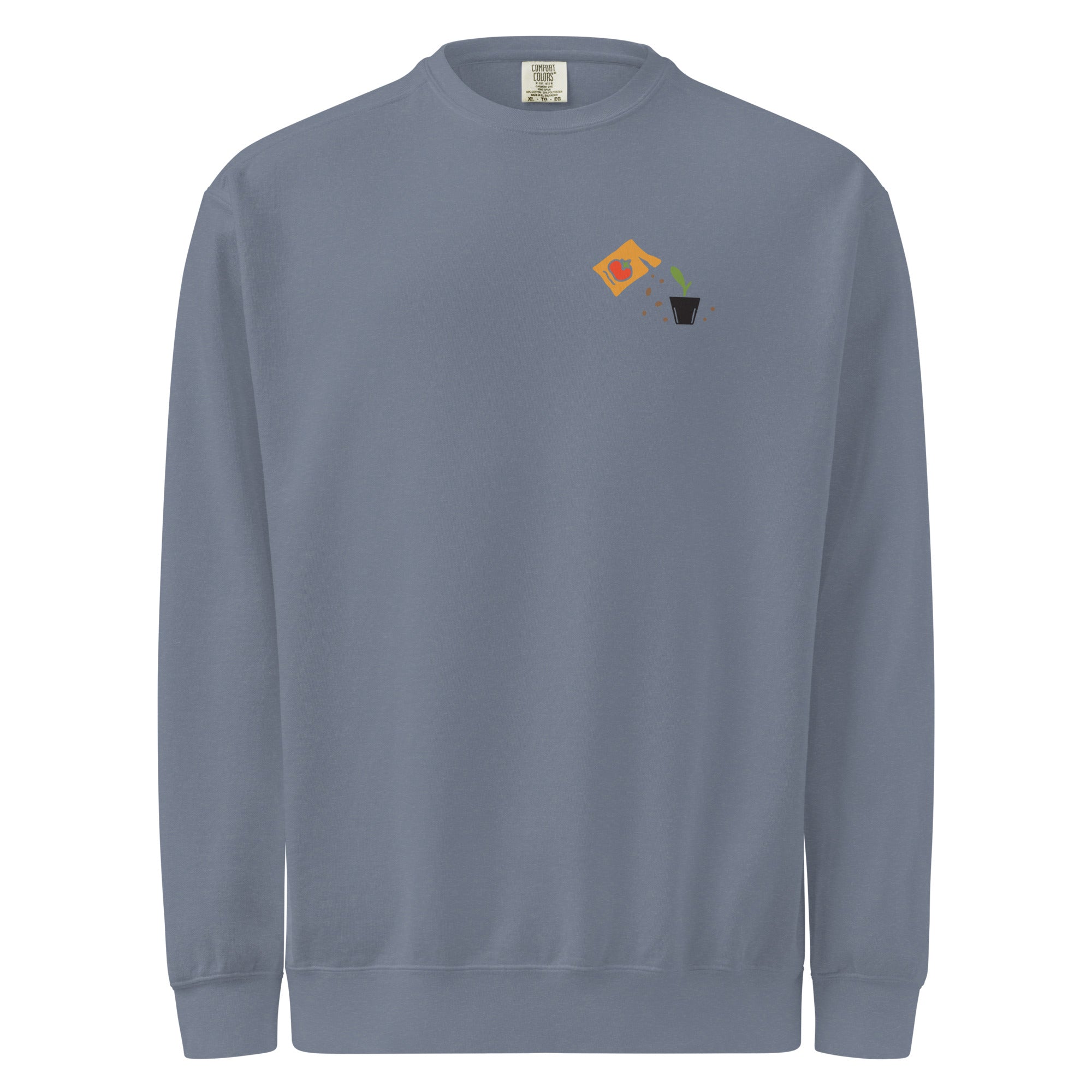 bootstrap-farmer-seed-savers-society-unisex-sweatshirt-vintage-washed-garden-app image 5