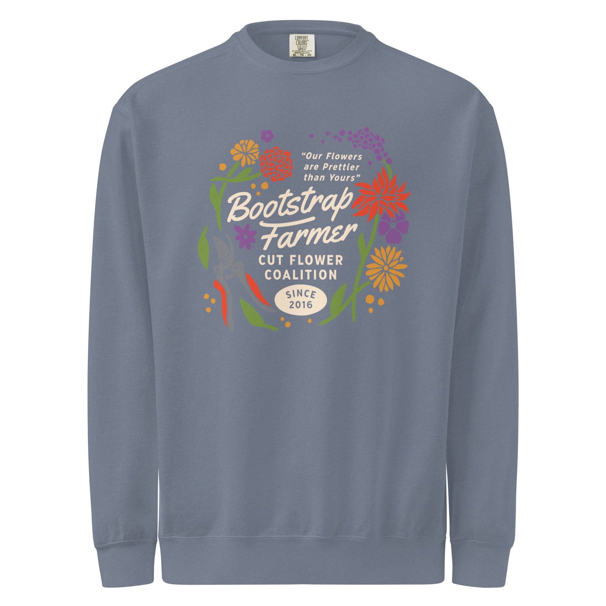 bootstrap-farmer-cut-flower-coalition-unisex-sweatshirt image 1