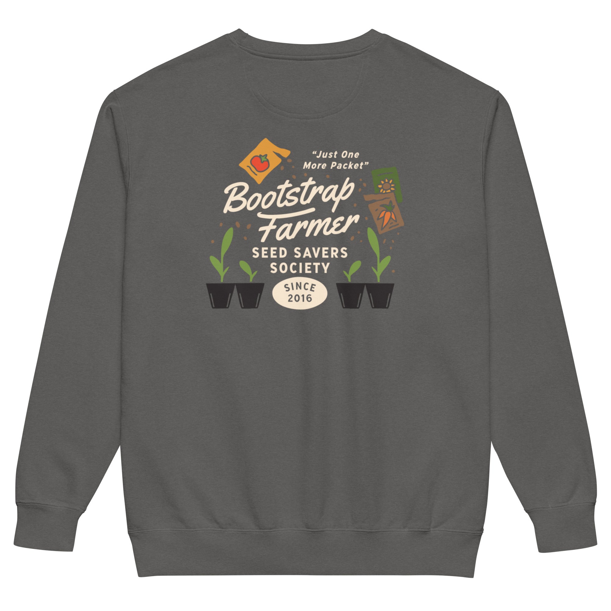 bootstrap-farmer-seed-savers-society-unisex-sweatshirt-vintage-washed-garden-app image 1