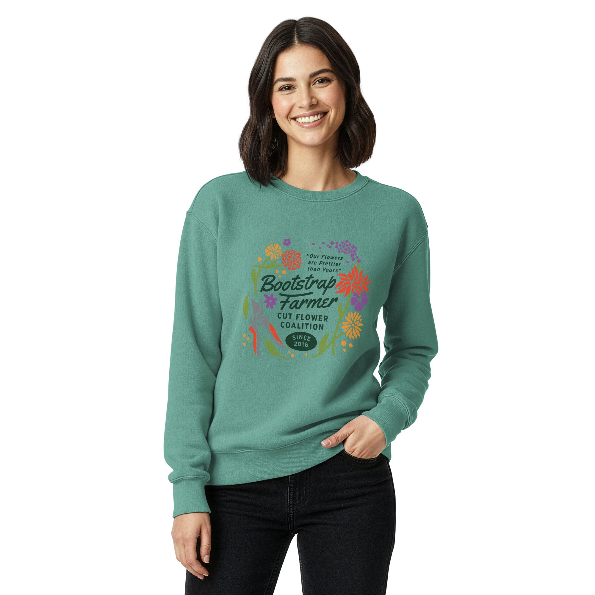 bootstrap-farmer-cut-flower-coalition-unisex-sweatshirt image 6