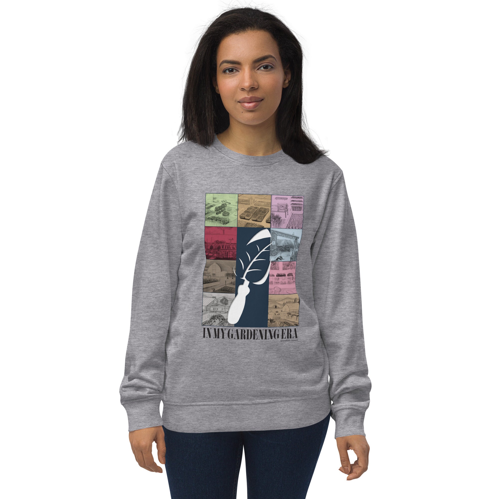 bootstrap-farmer-gardening-era-unisex-organic-sweatshirt-eco-friendly-french-ter image 1