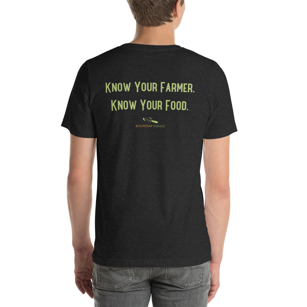bootstrap-farmer-logo-t-shirt-unisex image 3