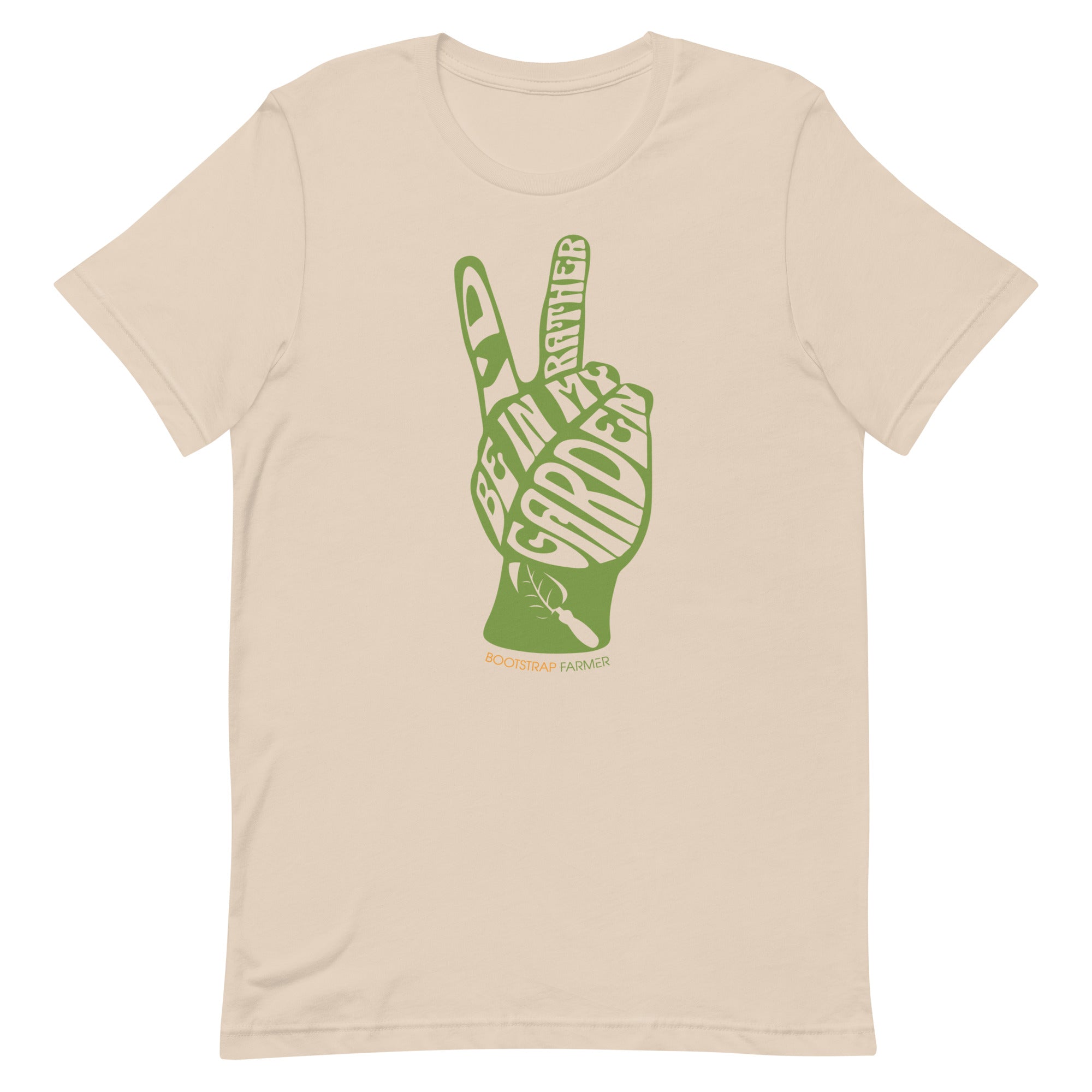 bootstrap-farmer-i-d-rather-be-in-my-garden-unisex-cotton-t-shirt image 2