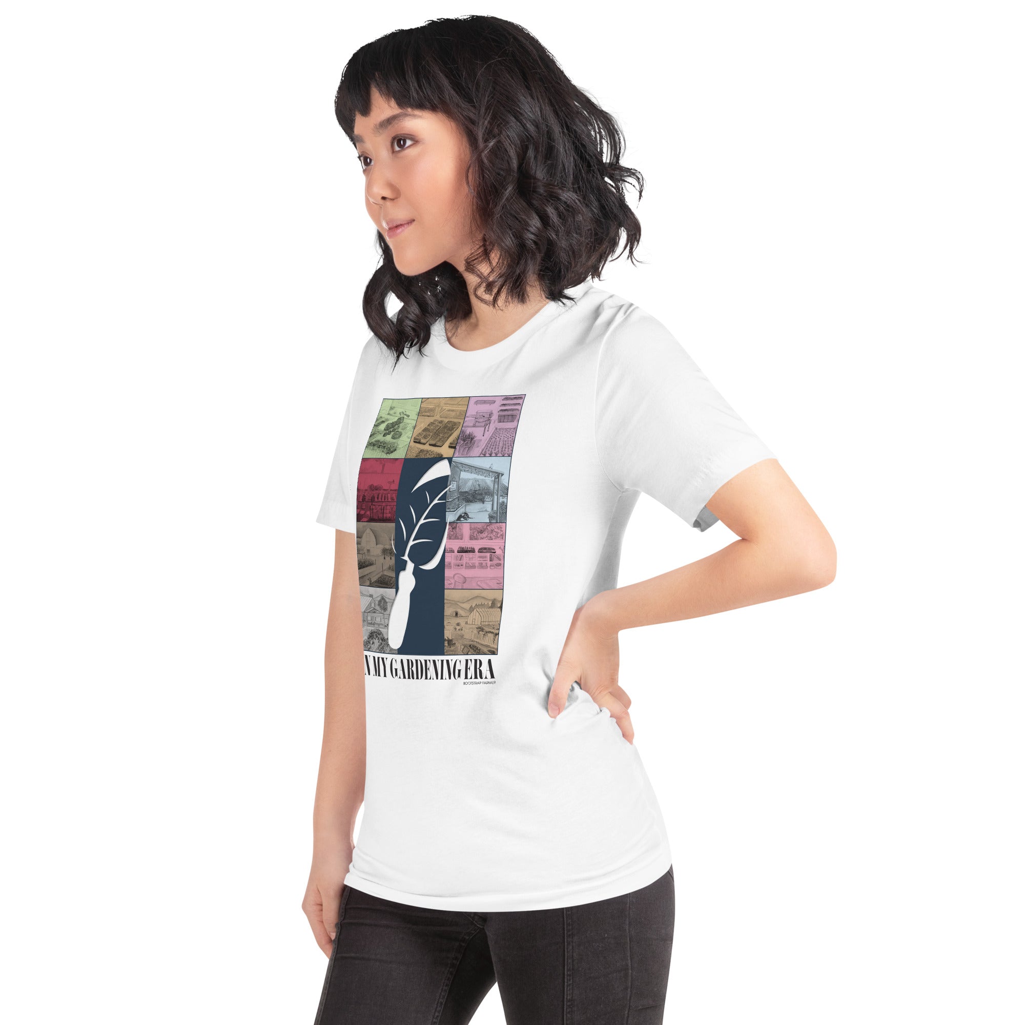bootstrap-farmer-gardening-era-unisex-t-shirt-sustainable-cotton-tee image 6